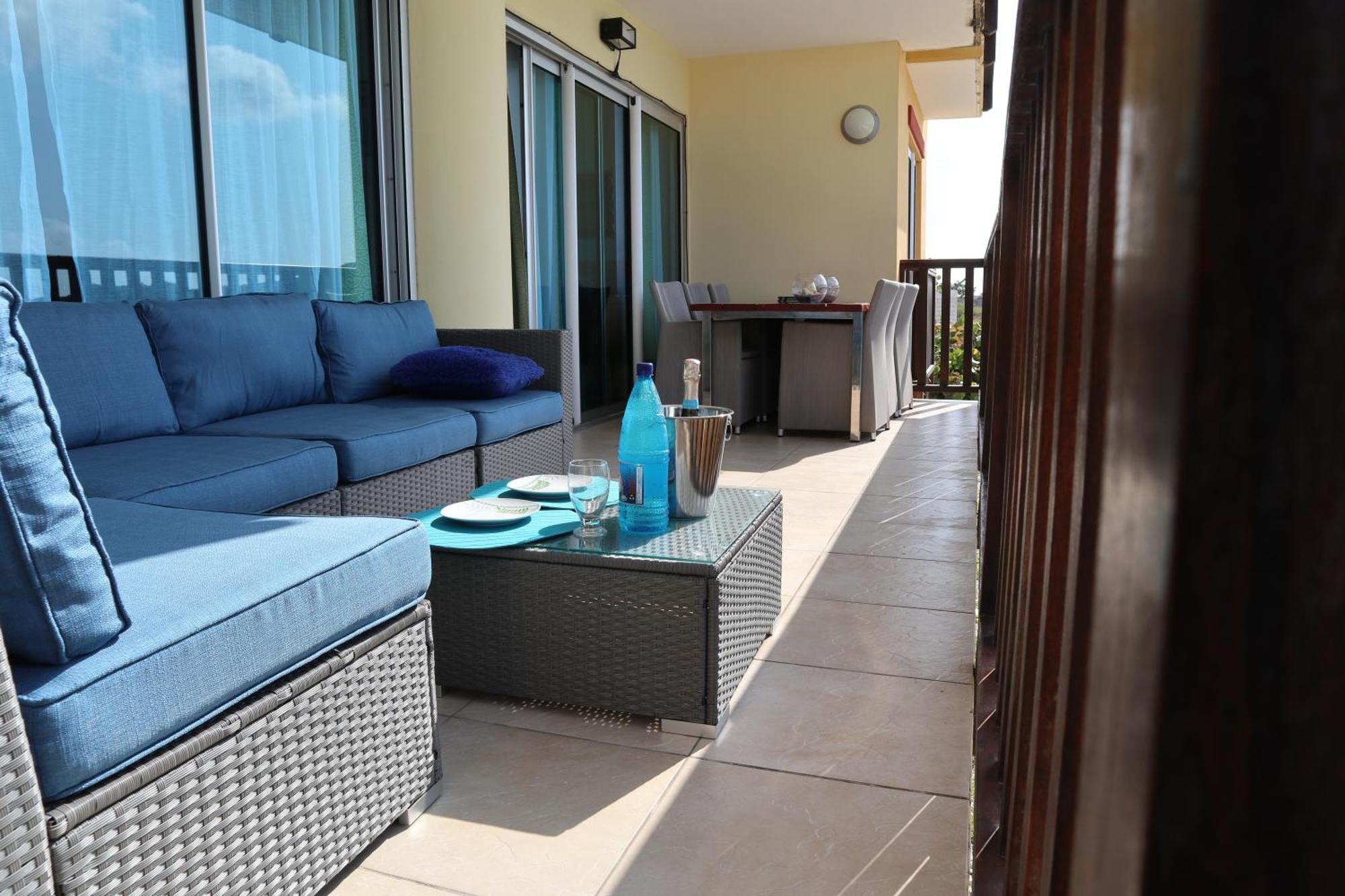 Ocean View Palapa Apartment Jan Thiel Bagian luar foto